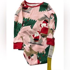 NWT🏷️ Carter’s Christmas Santa Pajama Set, Size 3T